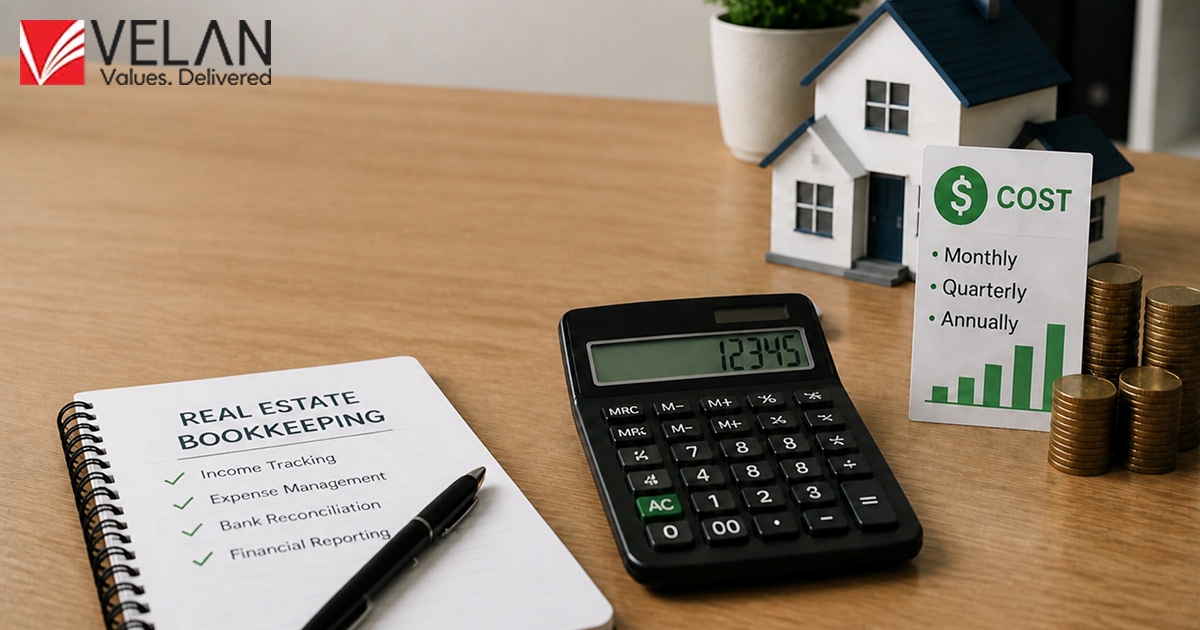 Real Estate Bookkeeping Cost and pricing